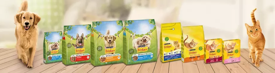 Purina Friskies храна за домашни миленици