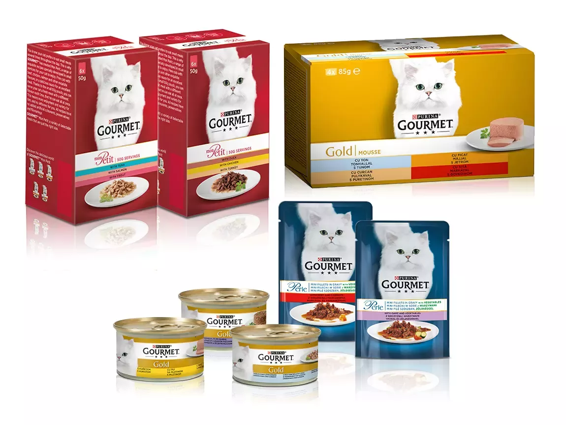 Purina GOURMET храна за мачки